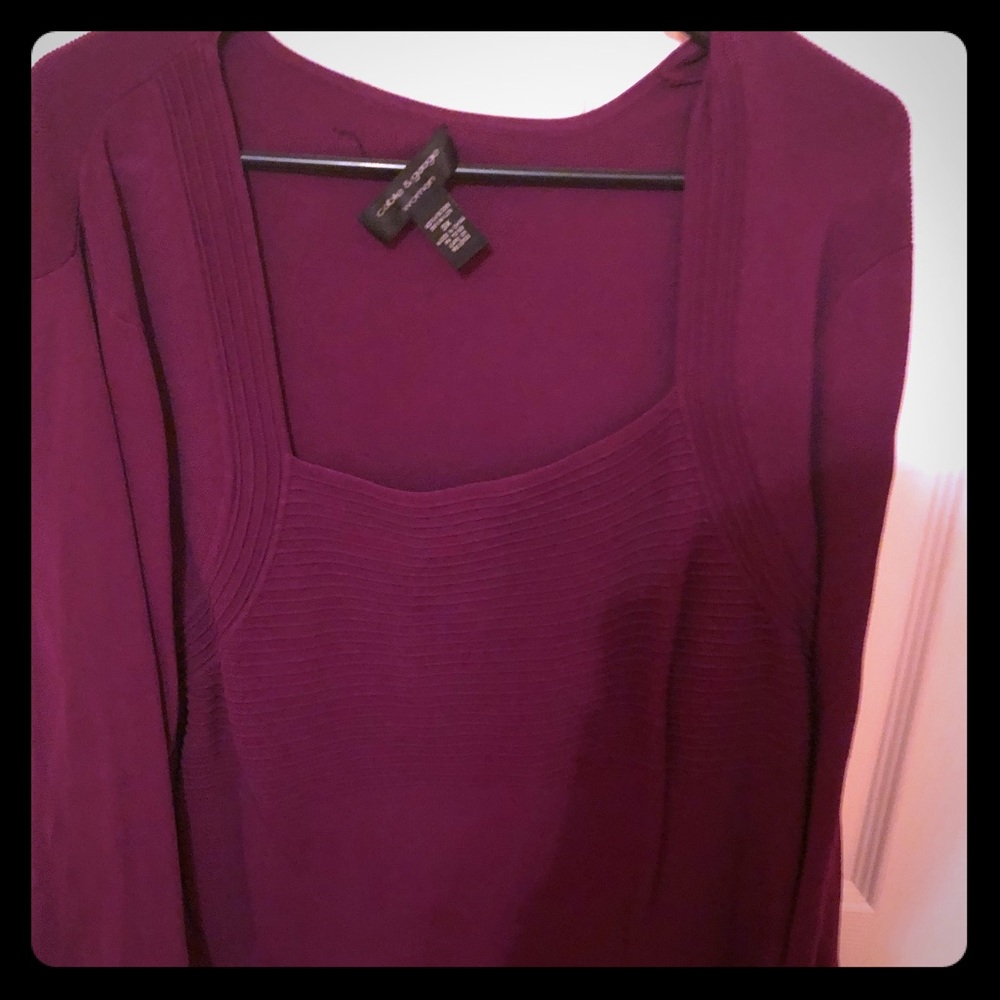 Cable & Guage 3/4 sleeve top